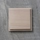 naturbelassener Holzsockel für 3d Handabdruck oder Fußabdruck